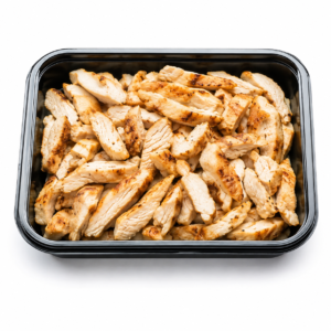 Barquette émincé de poulet
